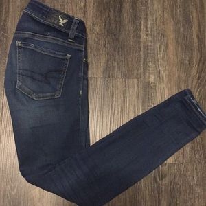 ISO American Eagle dark wash jeans